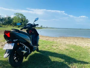 Lake View by Bike Scooter